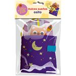 Dulces Sueños-Osito Libro Tela