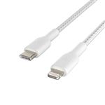 Cable Belkin USB-C Lightning Blanco 1 m