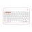 Teclado Bluetooth SilverHT Wireless KB Blanco - Melocotón_0