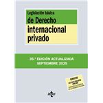 Legislación básica de Derecho Internacional privado