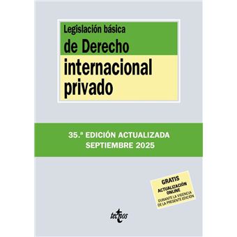 Legislación básica de Derecho Internacional privado - 1