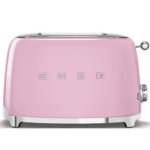 Tostador Smeg Años 50 Tsf01pkeu Rosa