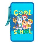 Plumier 3 Pisos Con Material Escolar Patrulla Canina