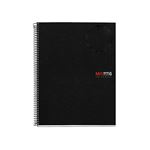 Libreta A4 Miquelrius Negro Cuadrícula