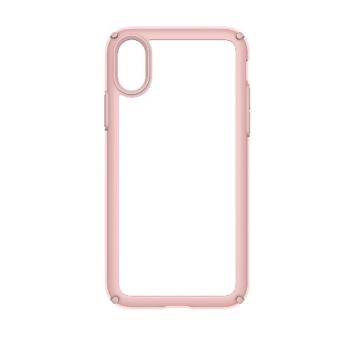 Carcasa Speck Presidio Show Rosa-Transparente para iPhone X