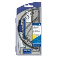 Estuche de geometría Staedtler formado por 8 elementos 550 60 S8
