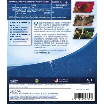 Dinosaurio - Blu-Ray