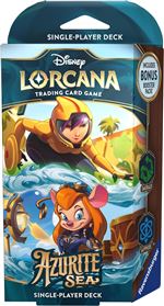 Disney lorcana starter deck azurite sea