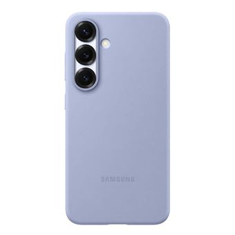Funda de silicona Samsung Azul claro para Galaxy S25