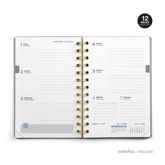 Agenda Escolar Miquelrius Activa Semana Vista Grosellas 25_26 - 1