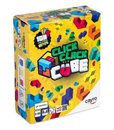 Juego de mesa click clack cube