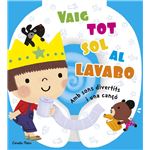 Vaig tot sol al lavabo