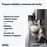 Cafetera Superautomática De'Longhi Dinamica Plus ECAM 370.95.T, Molinillo integrado, 12 recetas, 1450W, 19 bar, Titanio