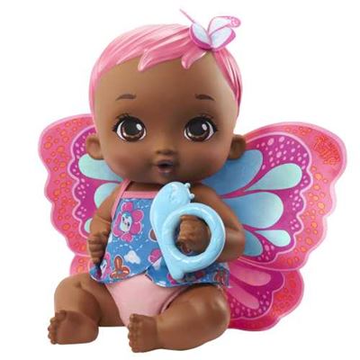 Muñeco Mattel GYP12 My Garden Baby Mariposas hago pipí Coral