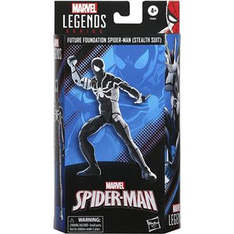 Figura Hasbro Marvel Legends Spiderman Fundación Futuro Stealth Suit 15cm -  Figura grande - Los mejores precios | Fnac