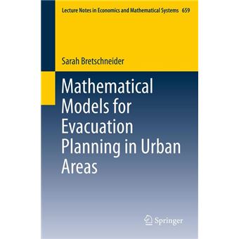 Mathematical Models for Evacuation Planning in Urban Areas - 1