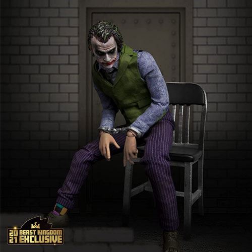 Figura Dynamic8H DC The Dark Knight Joker Versión Deluxe 20,5cm - Figura  grande - Los mejores precios | Fnac