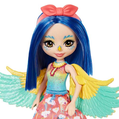 Juguete Enchantimal Loro Muñeca Enchantimals Mattel Prita Y