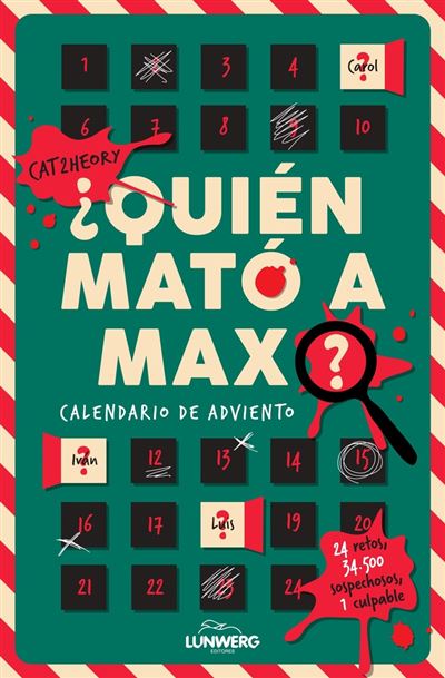 ¿quién Mató A Max? Calendario De Adviento