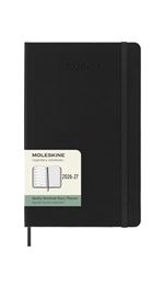 Agenda Moleskine 2026-2027 18 Meses Semanal Large Negra Tapa Dura