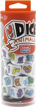 Juego de mesa dice animals