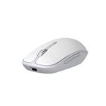 Ratón inalámbrico recargable 2,4 G Accsup Dual Blanco