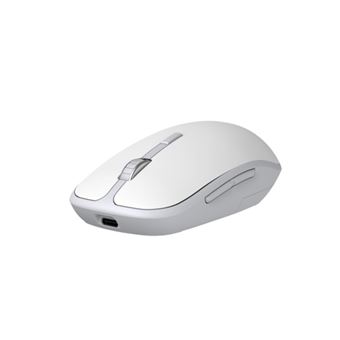 Ratón inalámbrico recargable 2,4 G Accsup Dual Blanco