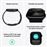 Apple Watch Series 10 GPS 46mm Caja Aluminio Plata y Correa deportiva Denim - Talla S/M