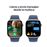 Apple Watch Series 10 GPS 46mm Caja Aluminio Plata y Correa deportiva Denim - Talla S/M