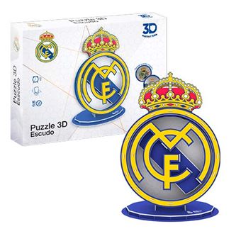 Puzzle Escudo 3D Real Madrid CF - Puzzle 3D - Comprar en Fnac