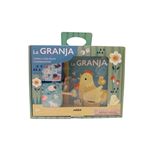 LA GRANJA. Llibre i cubs de joc multisensorial