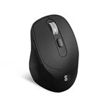 Ratón ergonómico inalámbrico Subblim Comfort Ergo Dual Negro
