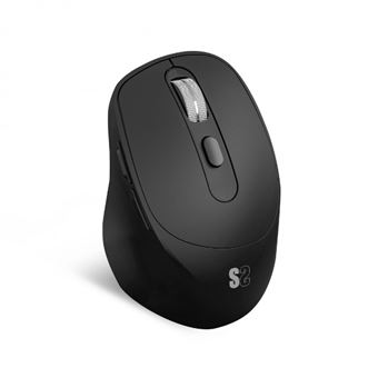 Ratón ergonómico inalámbrico Subblim Comfort Ergo Dual Negro