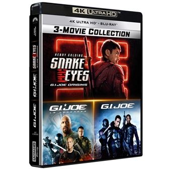 G.I. Joe: Colección 3 Películas - UHD + Blu-ray - Stephen Sommers - Robert  Schwentke - Jon M. Chu
