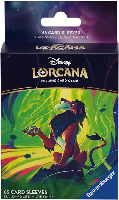 Pack de fundas disney lorcana azurite sea scar