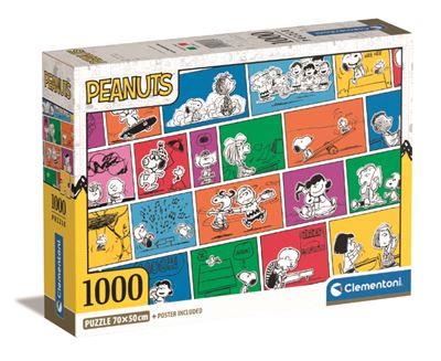 Clementoni puzzle 1000 piezas peanuts