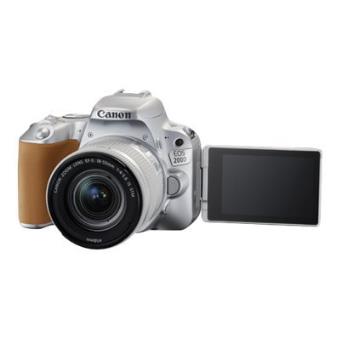 Cámara Réflex Canon EOS 200D + 18-55 mm IS STM Plata - 1