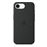Funda de silicona Apple Negra para iPhone 16e