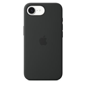 Funda de silicona Apple Negra para iPhone 16e