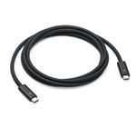 Cable Apple USB-C a USB-C Thunderbolt 4 Pro Negro 1,8m