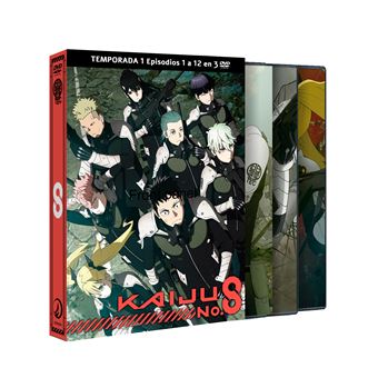 Kaiju Nº8 Temporada 1 Ep 1-12 - DVD