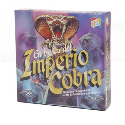 Juego Mesa En busca del imperio cobra cefa toys disney multicolor 21800 vintage mitico español edad 7