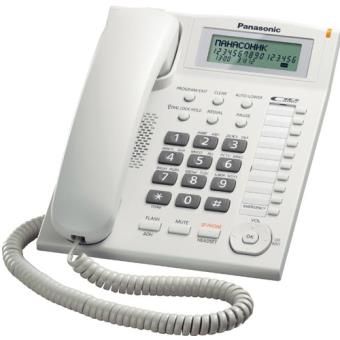 Panasonic Teléfono sobremesa KXTS880 Blanco - Teléfono inalámbrico