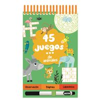 45 juegos ¡de animales!