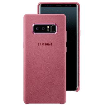 Funda Samsung Alcantara Cover Rosa para Note8 - Funda para móvil - Fnac