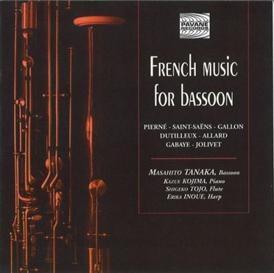 Default Constructor French Music For Bassoon
