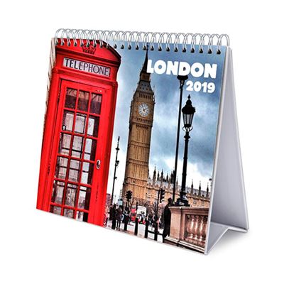 Grupo Erik Editores cs19001 calendario sobremesa 2019 london 17 x 20