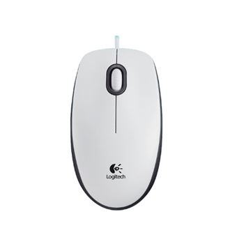 Ratón Logitech Mouse M100 Blanco