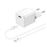 Cargador de pared WeFix AC 20W + Cable USB-C a Lightning 1m Blanco