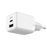 Cargador de red Ksix 1x USB-A + 1x USB-C GaN Power Delivery PPS 30W Blanco
